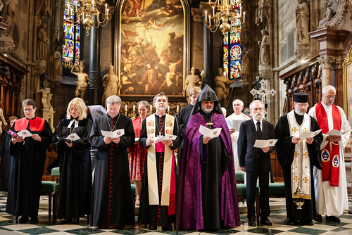 Kirchen würdigen Lebenswerk und Lebenszeugnis von Oberin Gleixner / Erzdiözese Wien/ Stephan Schönlaub Kirchen würdigen Lebenswerk und Lebenszeugnis von Oberin Gleixner