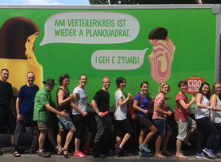 Blog zur Fusswallfahrt von Wien nach Krakau zum Weltjugendtag 2016