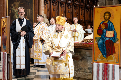 Priesterweihe Byzantinischer Ritus im Stephansdom / Erzdiözese Wien/ Schönlaub