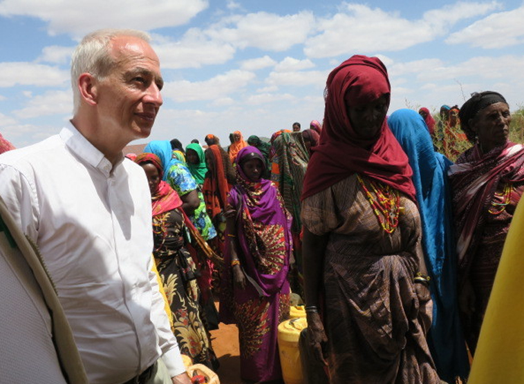 Caritas startet Hungerkampagen 2017.