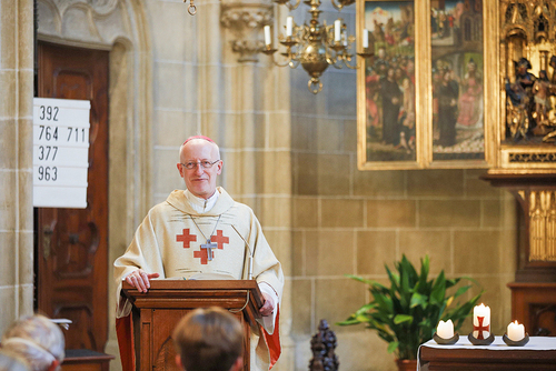 Ende September feiert das Blinenapostolat der Erzdiözese Wien traditionell das Raphaelfest. Dieses Jahrn in der Deutschordenskirche. Besonders wurden die Unterstützer und Förderer hervorgehoben